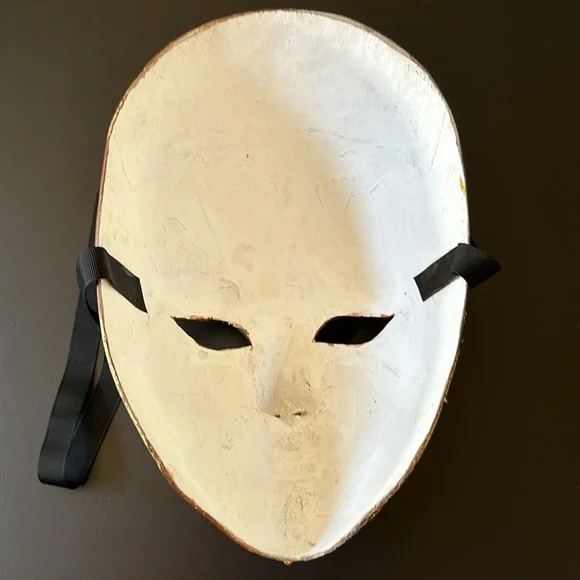 Venitian Full Face Italian Carnival Masquerade Halloween Festival Mask - Picture 3 of 3